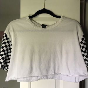Rue 21 Checkered crop top